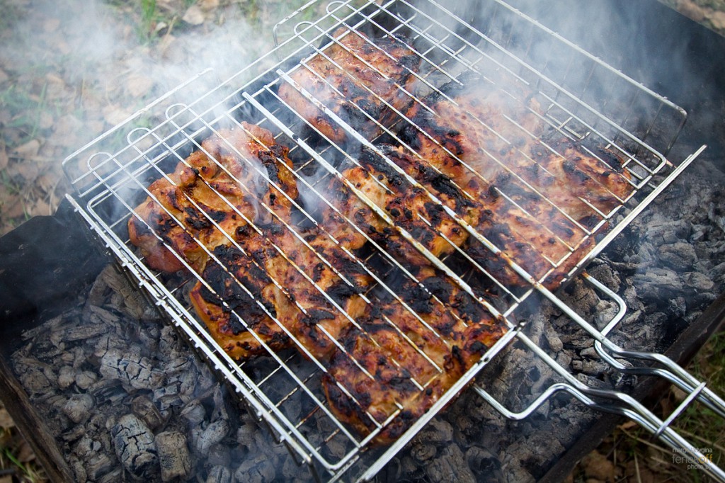Куриный шашлык