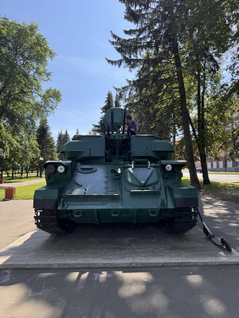 Танк в Рыбинске